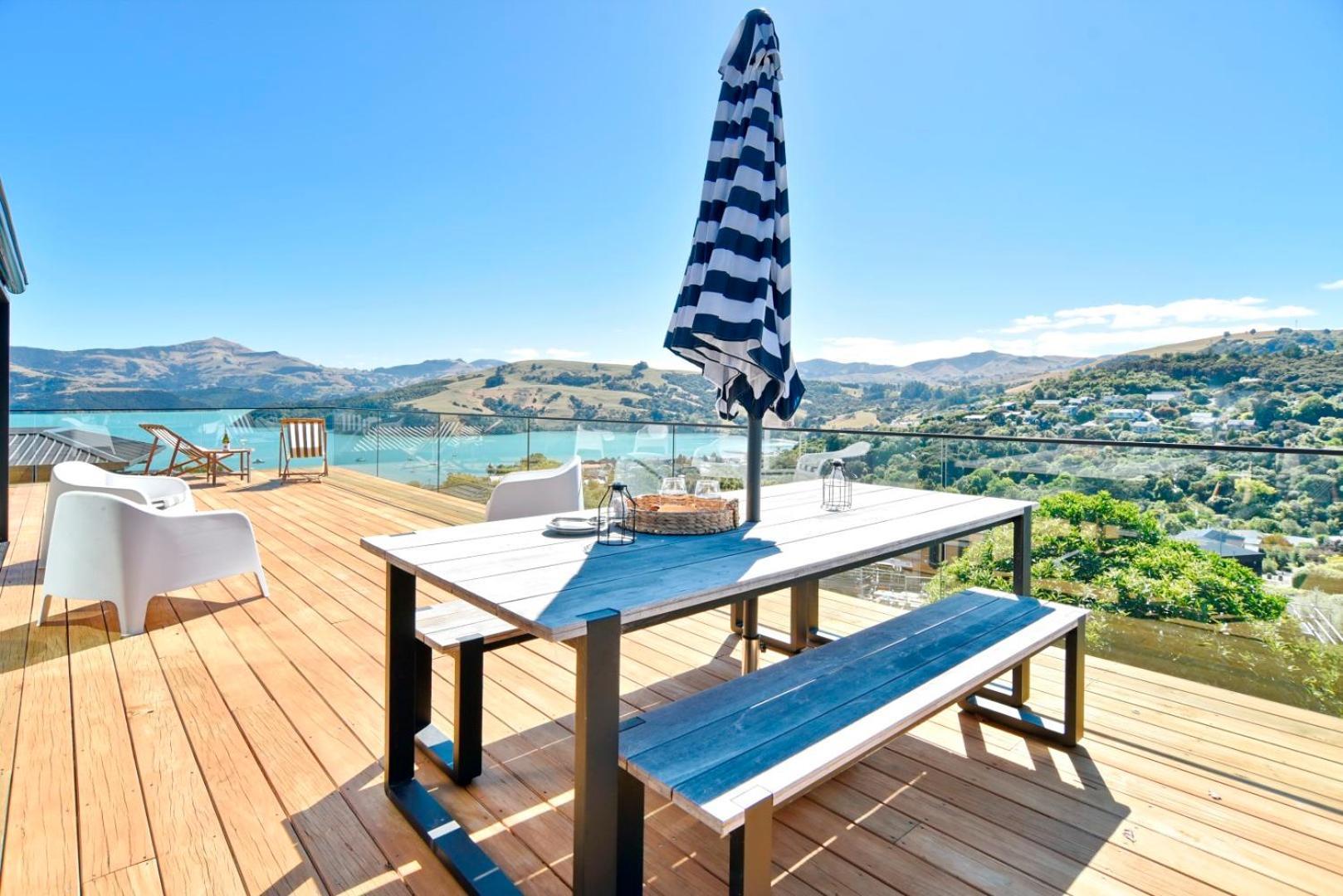 Akaroa Harbour View - Christchurch Holiday Homes Exterior foto